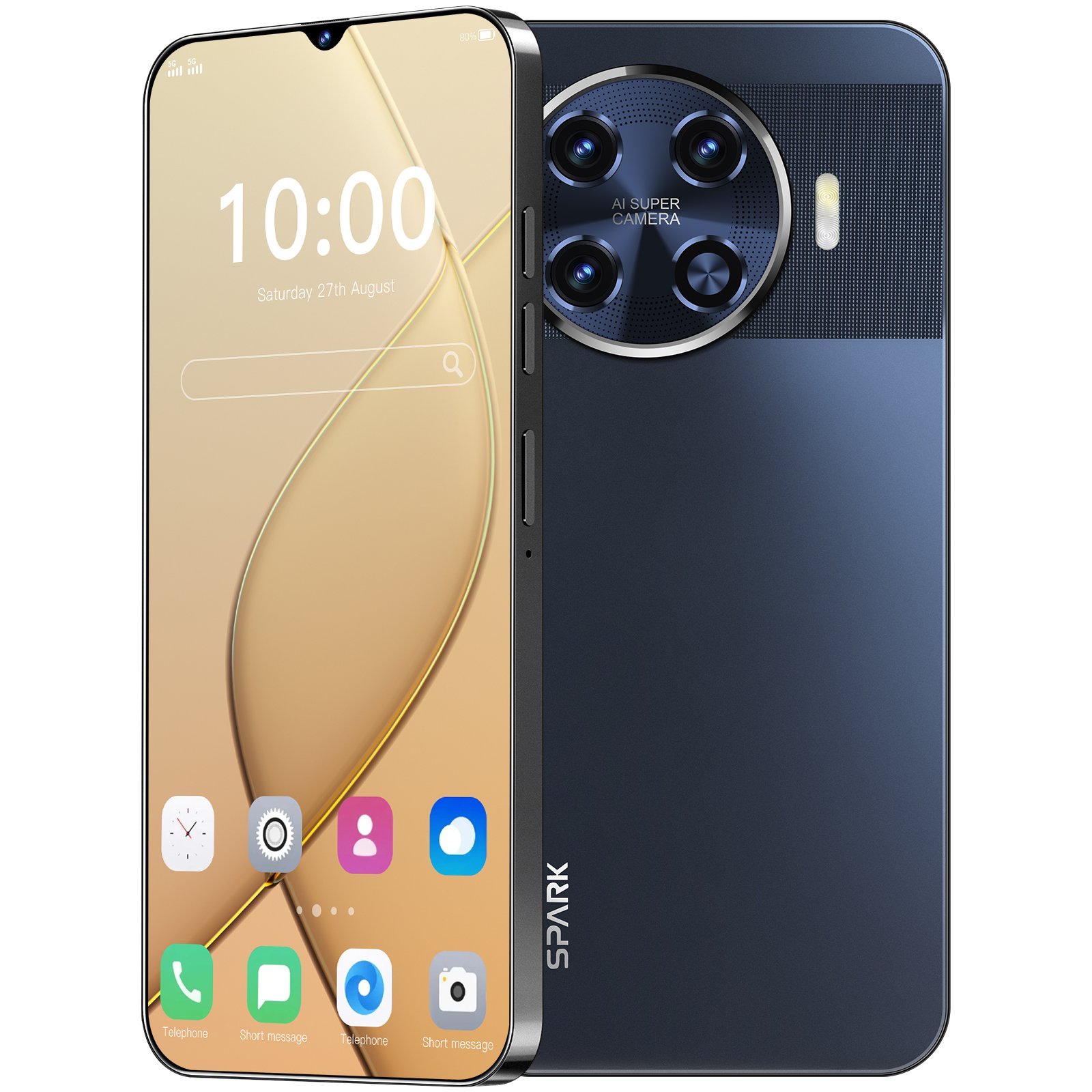 HSDF-Spark 20 Pro+ 16GB+1TB 6.8inch dual sim card android 14 smart phone